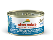 Almo Nature Classic Complete Mackerel with Pumpkin in gravy 2.47oz
