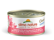 Almo Nature Classic Complete Tuna with Salmon in gravy 2.47oz