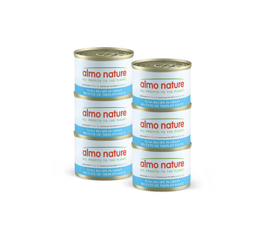 Almo Nature Functionals Indoor Tuna in gravy 6pk of 1.76oz cans