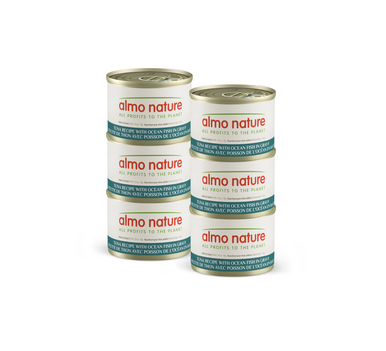 Almo Nature Functional Golden Age Tuna w/ Oceanfish in gravy 6pk of 1.76oz cans