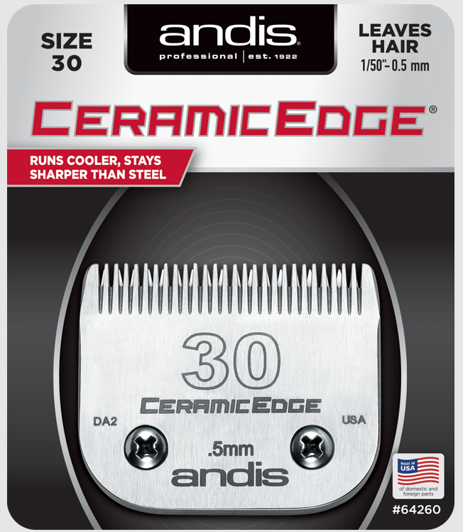 Andis CeramicEdge Detachable Blade Size 30 by Pet Food Warehouse