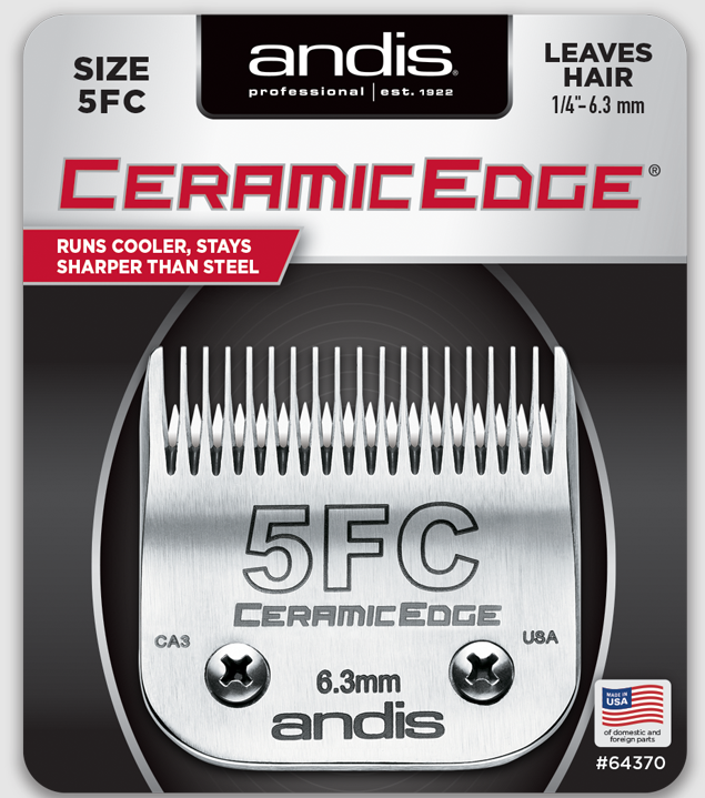 Andis CeramicEdge Detachable Blade Size 5FC by Pet Food Warehouse