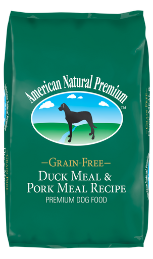 American Natural Premium Grain Free Duck & Pork Dog Food 26lb