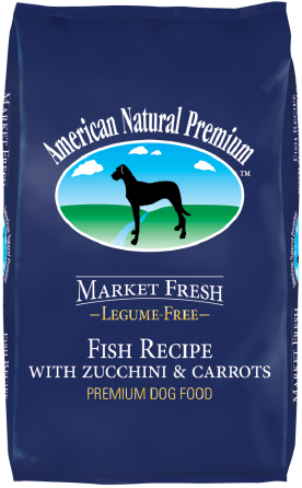 American Natural Premium Dry Fish Zucchini & Carrot Dog Food 12lb