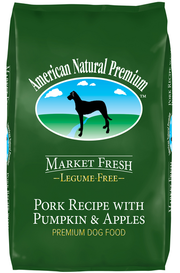 American Natural Premium Market Fresh Pork, Pumpkin & Apples Dog Food 30lb