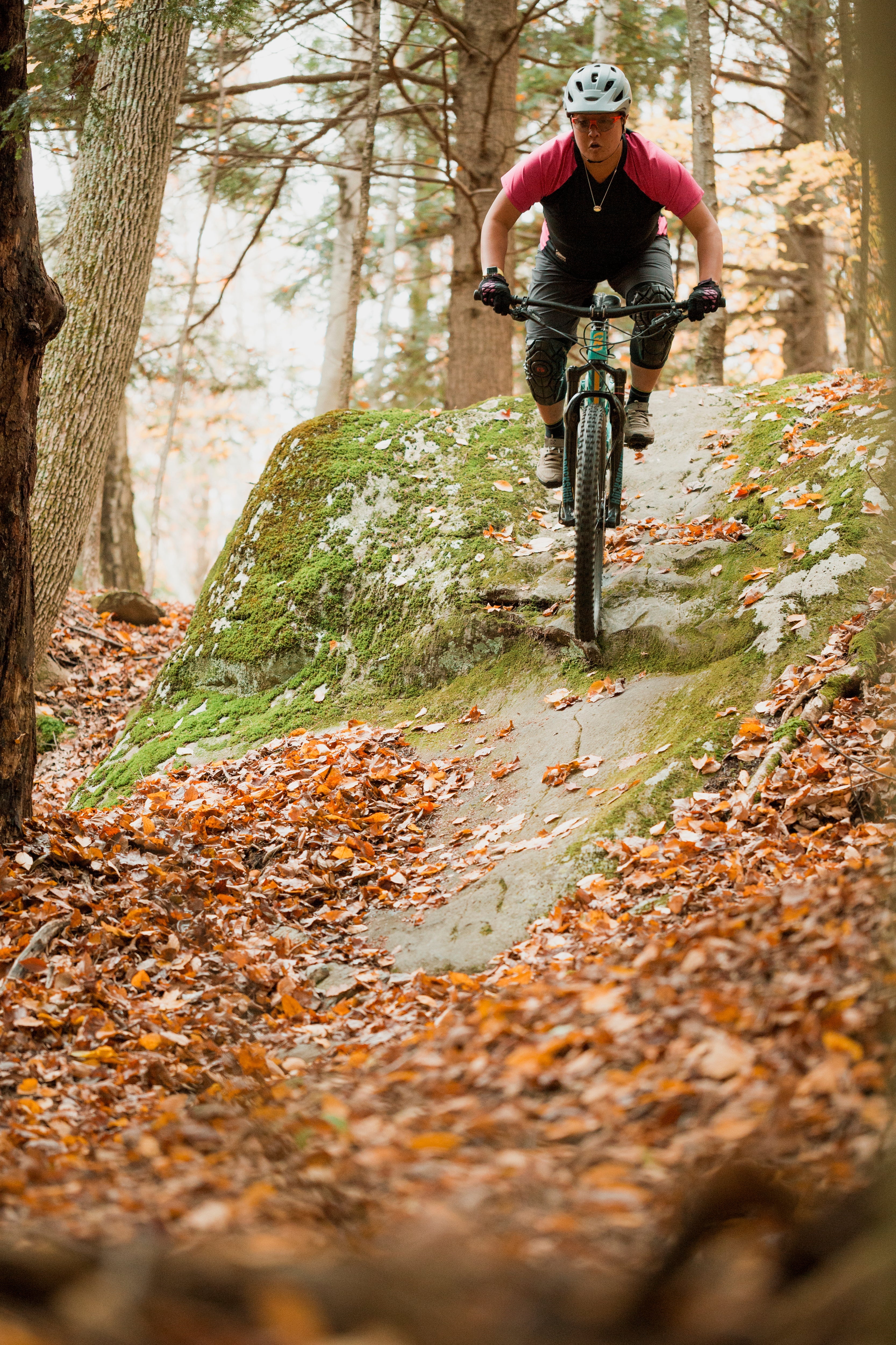 Cady-V Bike Jersey - Black / Rosemary by Kaden Apparel