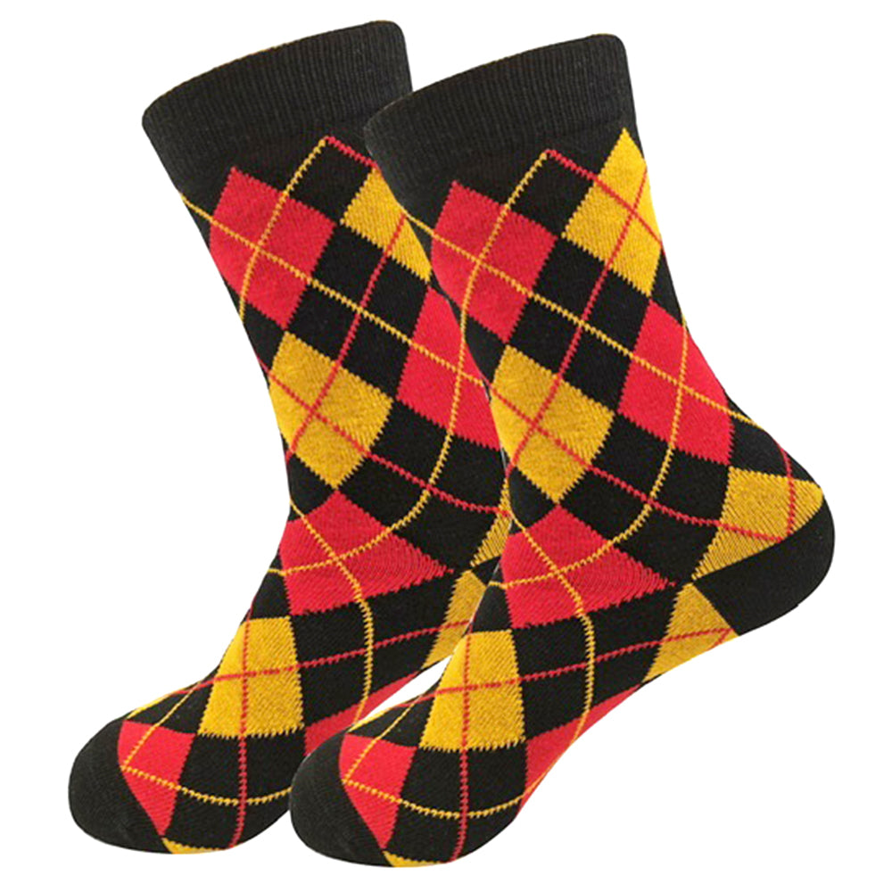 Argyle Gold Women's Socks
