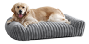 HLJ Consumer FoamHome & Pet Saddle Sofa Memory Foam Grey 42" x 29"