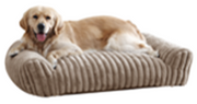 HLJ Consumer FoamHome & Pet Saddle Sofa Memory Foam Tan 42" x 29"