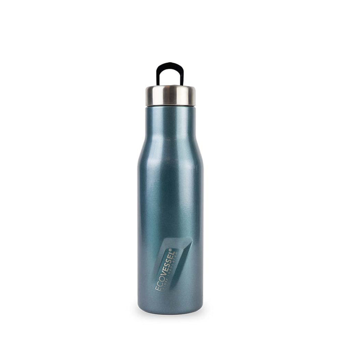 Water/Wine Bottle - The Aspen Insulated Stainless Steel Blue 16oz by Homeportonline