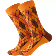 Autumn Argyle Men's Socks