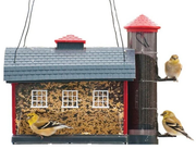 Audubon Red Barn Combo Feeder