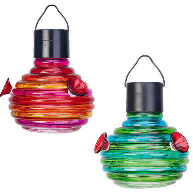 Audubon Solar Light & Hummingbird Feeder