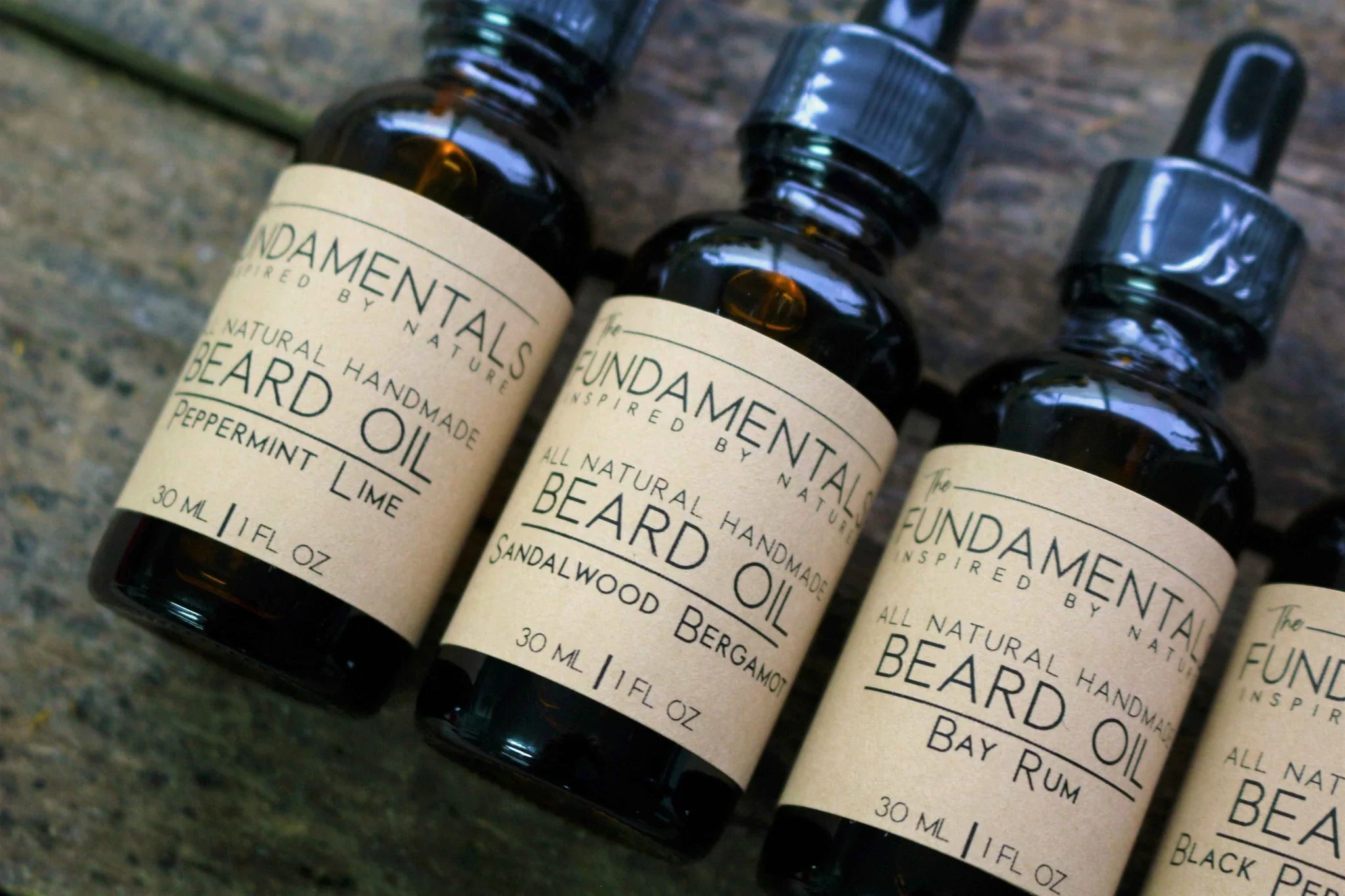 All-Natural Artisanal Beard Oil (3 scents) by Wild Lark