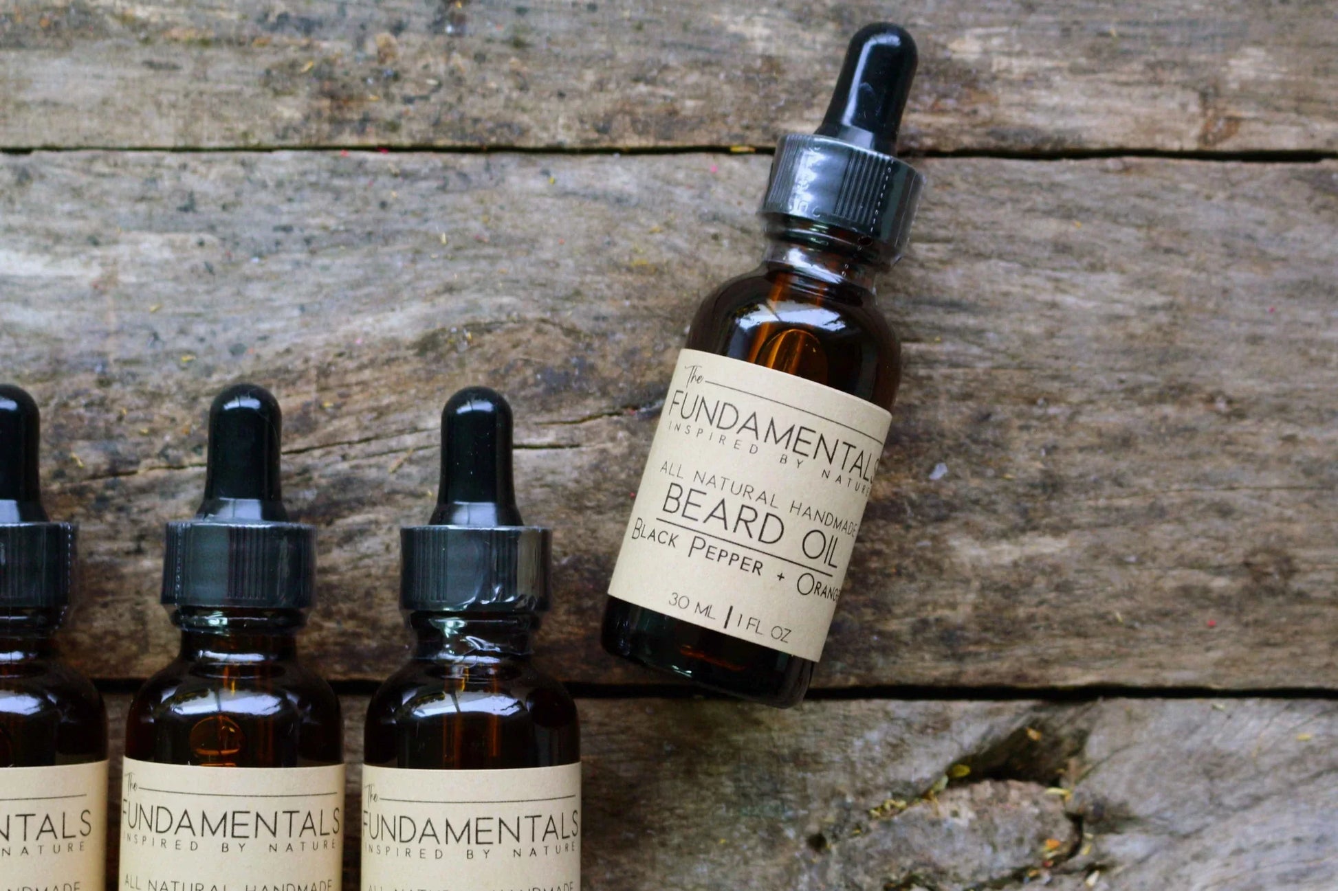 All-Natural Artisanal Beard Oil (3 scents) by Wild Lark
