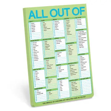 All Out of... Pad