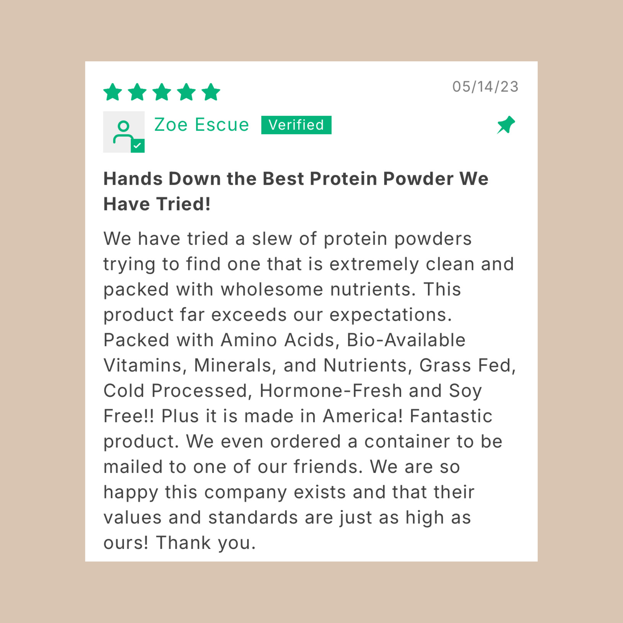 Vanilla Goat Whey Protein by PRAVI Nutrition