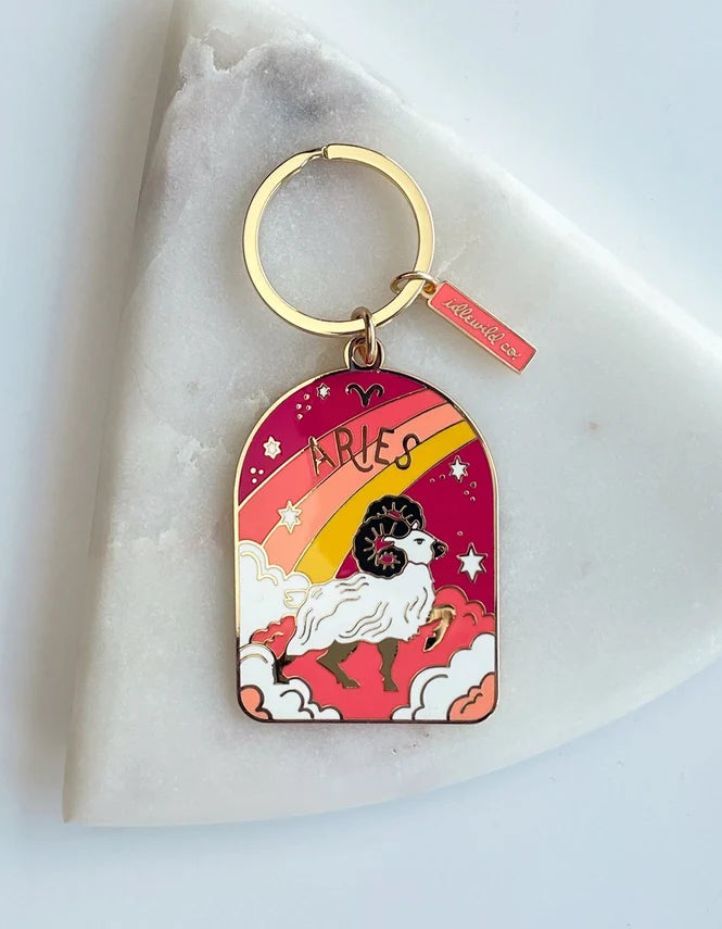 Idlewild Co. Zodiac Keychain