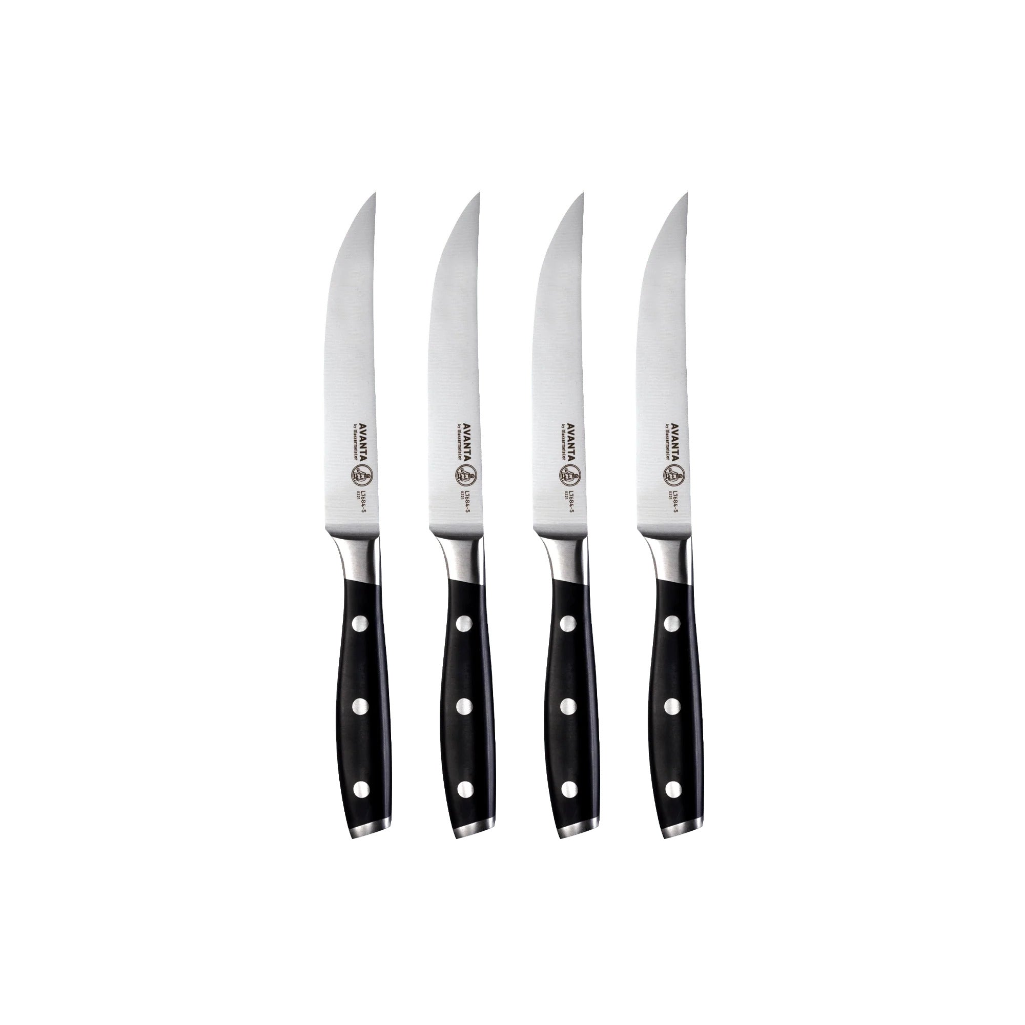 Avanta Four Piece Steak Knife Set by Kiss the Cook