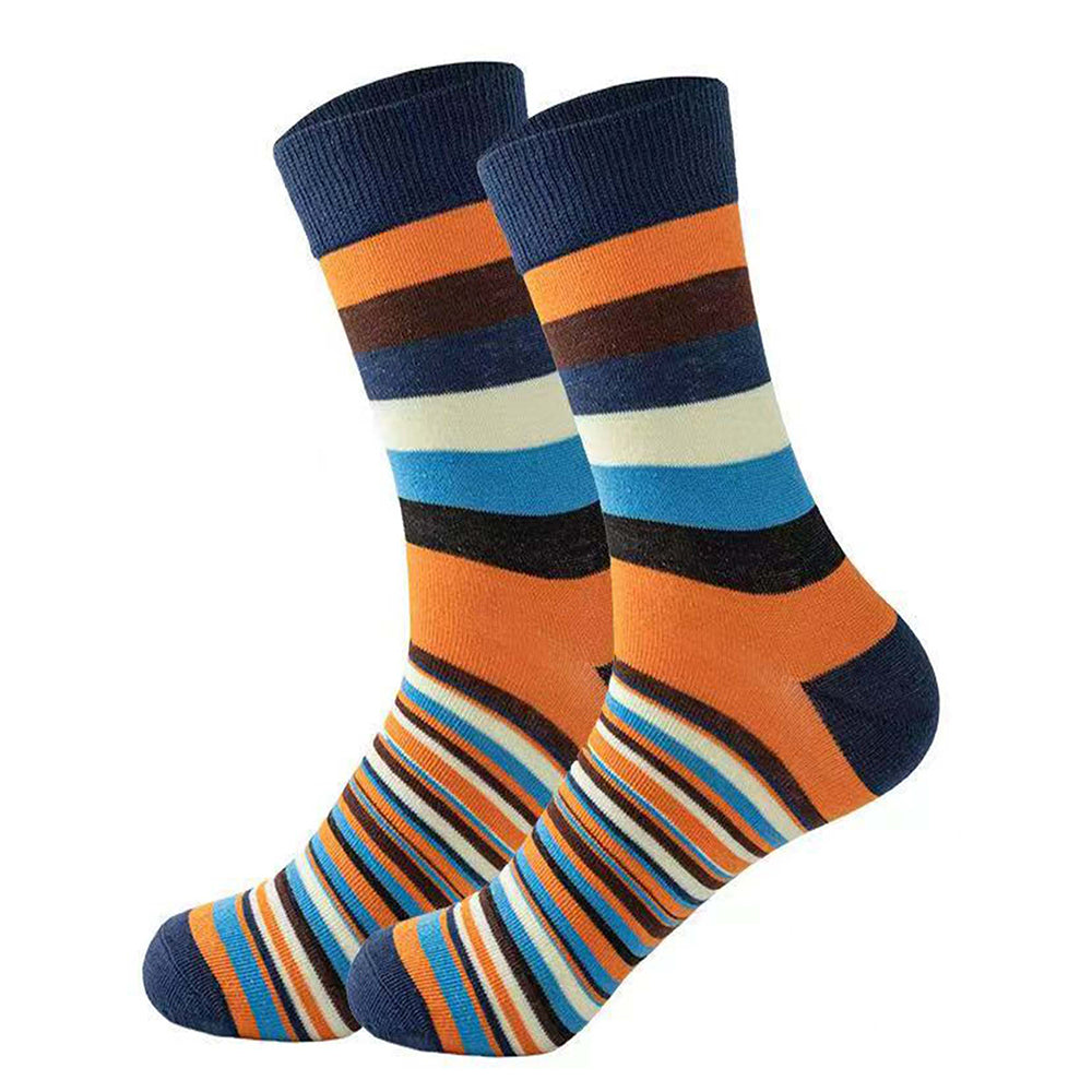 Bandan River Orange Men's Socks
