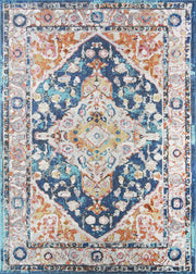 Barcelona Isabella Rug Blue 5'3" x 7'3" by Homeportonline