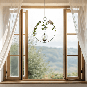 Round Hanging Vase