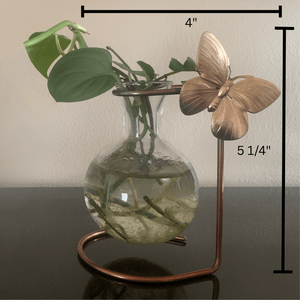 Standing Globe Vase