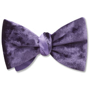 Velvet Lapis - Reversible bow ties