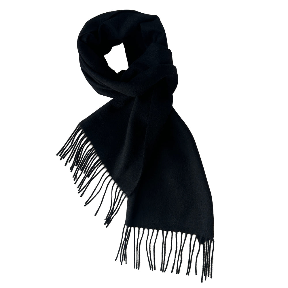 Black Cashmere Scarf