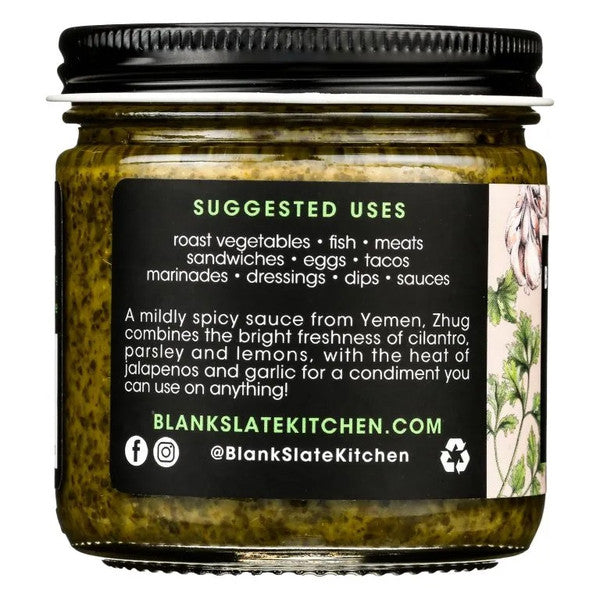 Blank Slate Kitchen Zhug by Kiss the Cook