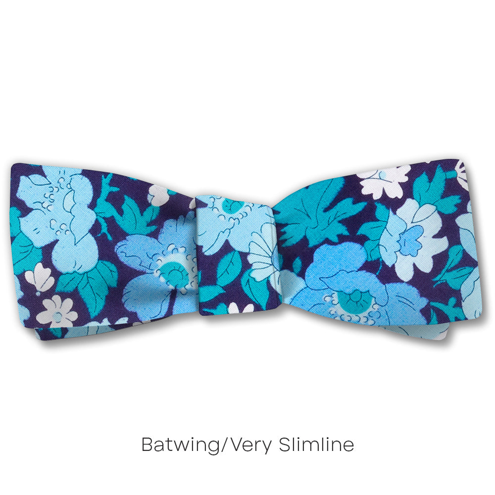 Blue Delphi - bow ties