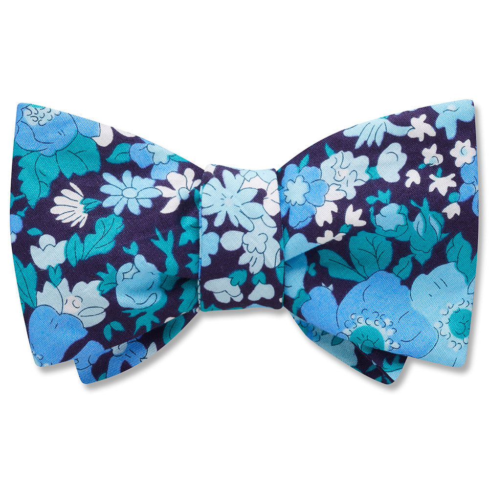 Blue Delphi - bow ties