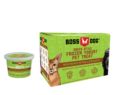Boss Dog Yogurt Peanut Butter & Applesauce Dog Food 3.5oz 4-Pack