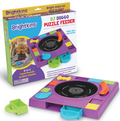 Brightkins DJ Doggo Puzzle Feeder