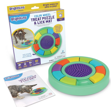 Brightkins Color Wheel (w. lick mat)