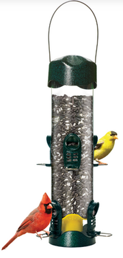 Brome Tube Solution Wild Bird Feeder w/6 Seed Ports