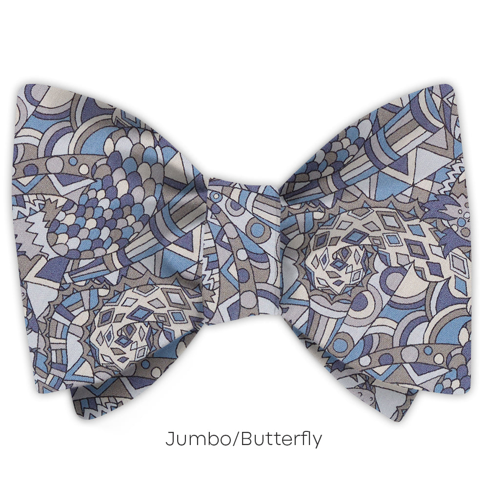Brave Noah Blue (Liberty of London) - bow ties
