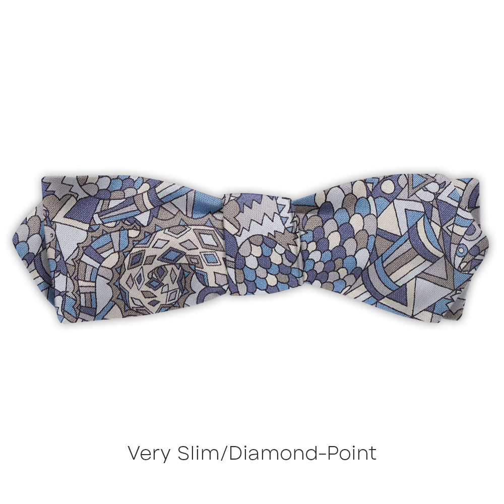Brave Noah Blue (Liberty of London) - bow ties