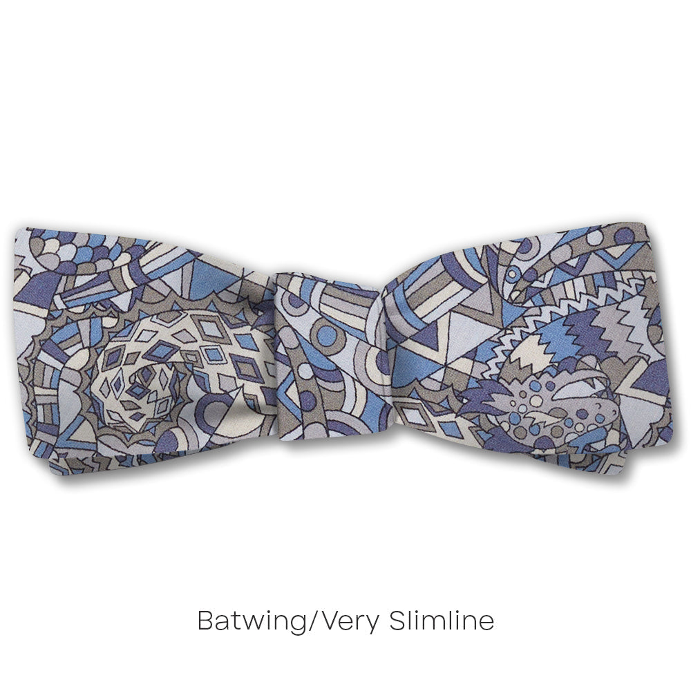 Brave Noah Blue (Liberty of London) - bow ties