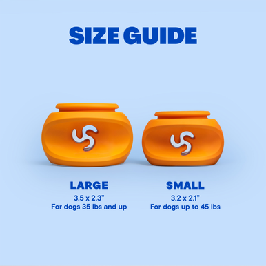 Wag Lab Play Stack The Bully Orange Small