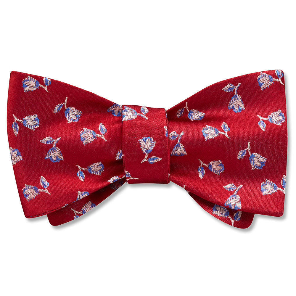 Burgundy Field - bow ties