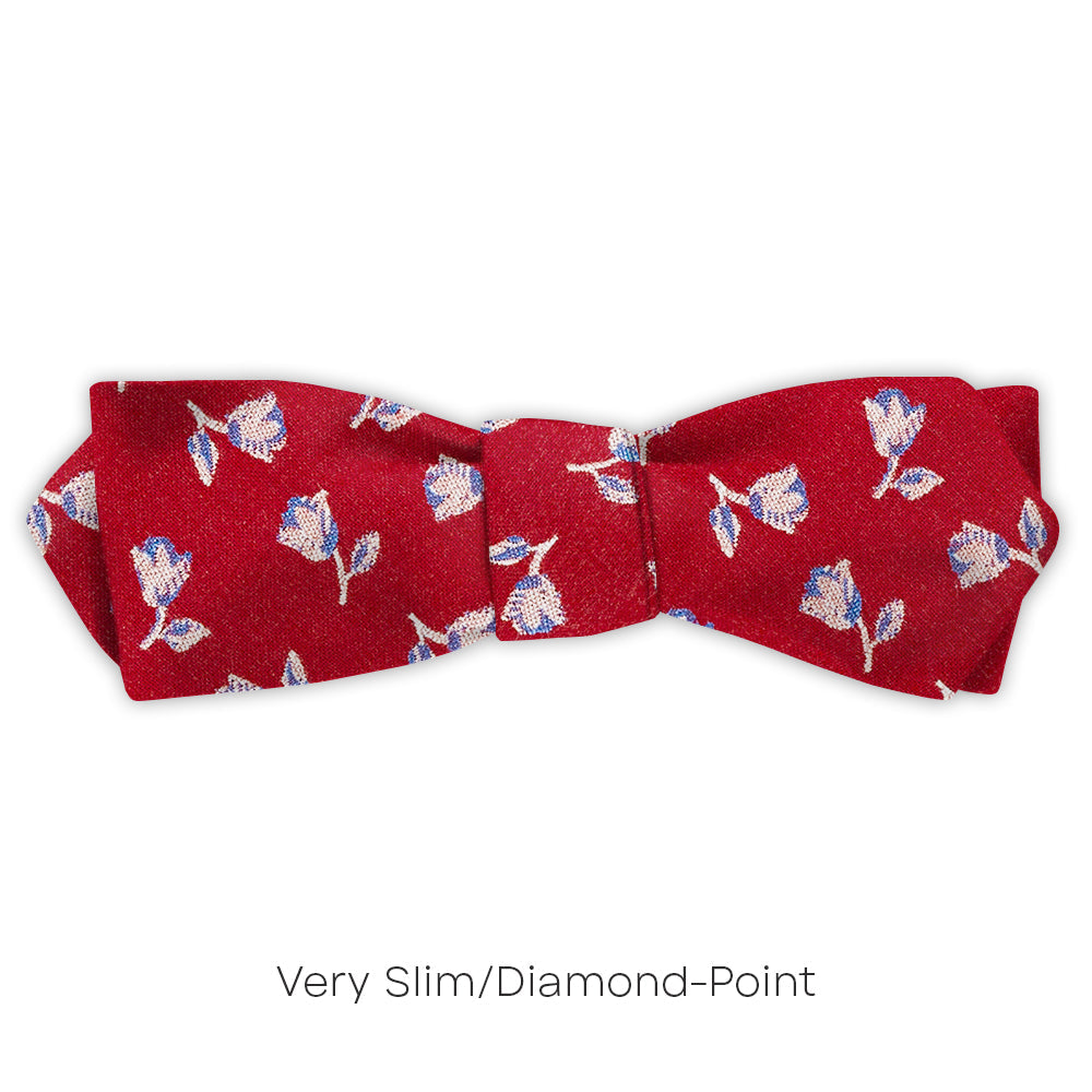 Burgundy Field - bow ties