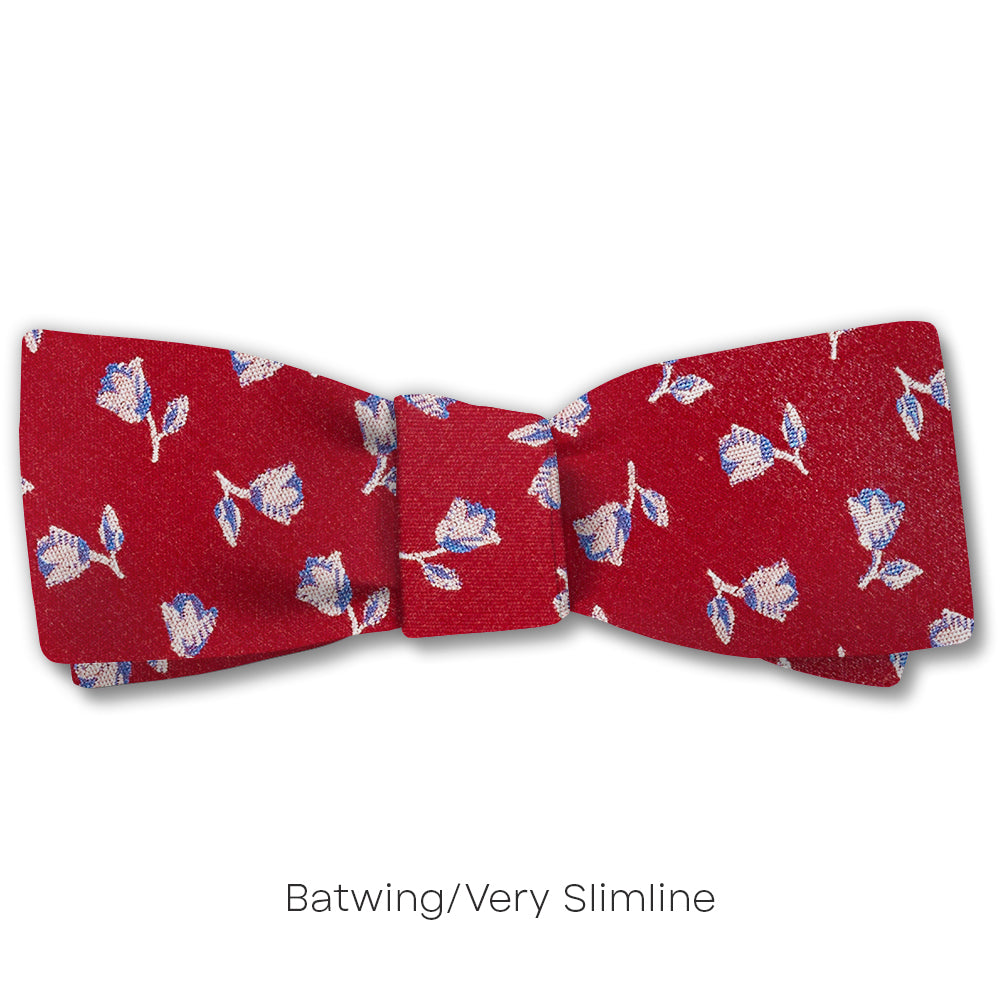 Burgundy Field - bow ties