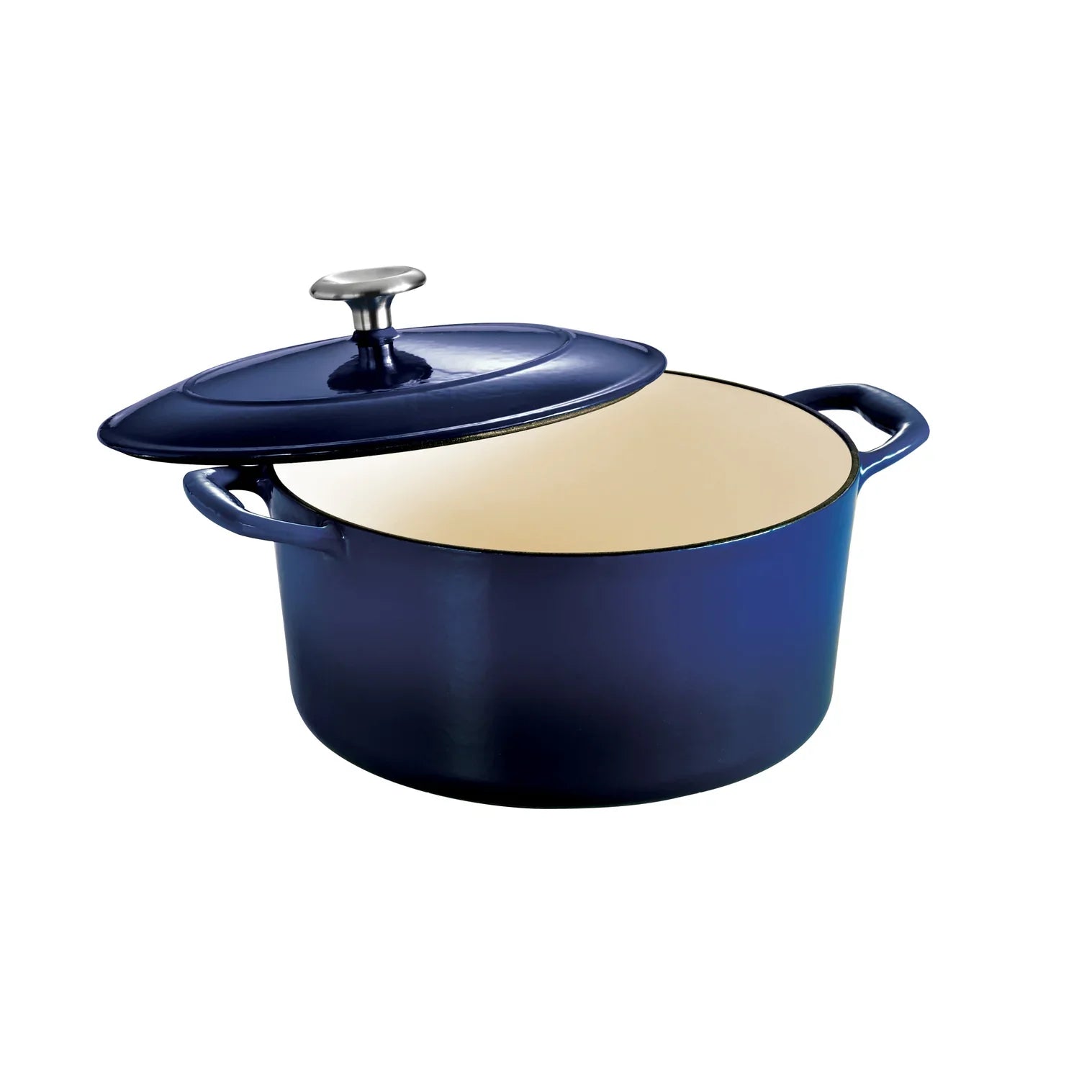 5.5 qt. Enameled Dutch Oven-Dark Blue by Kiss the Cook