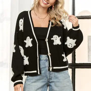 Long Sleeve Button Front Cardigan