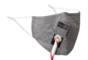 Sipsey Grey Face Mask