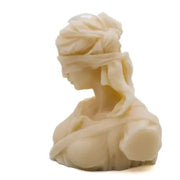 Blind Lady Justice Pillar Candle
