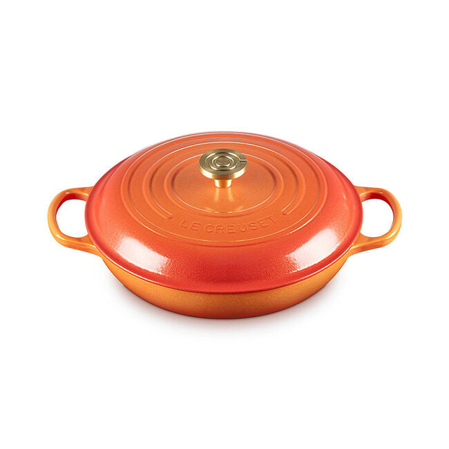 Signature Round Braiser with Crucible Knob by Kiss the Cook