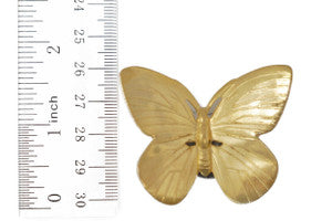 Brass Butterfly Magnets – Set of 2