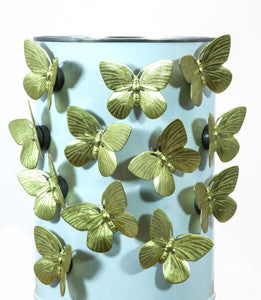 Brass Butterfly Magnets – Set of 2